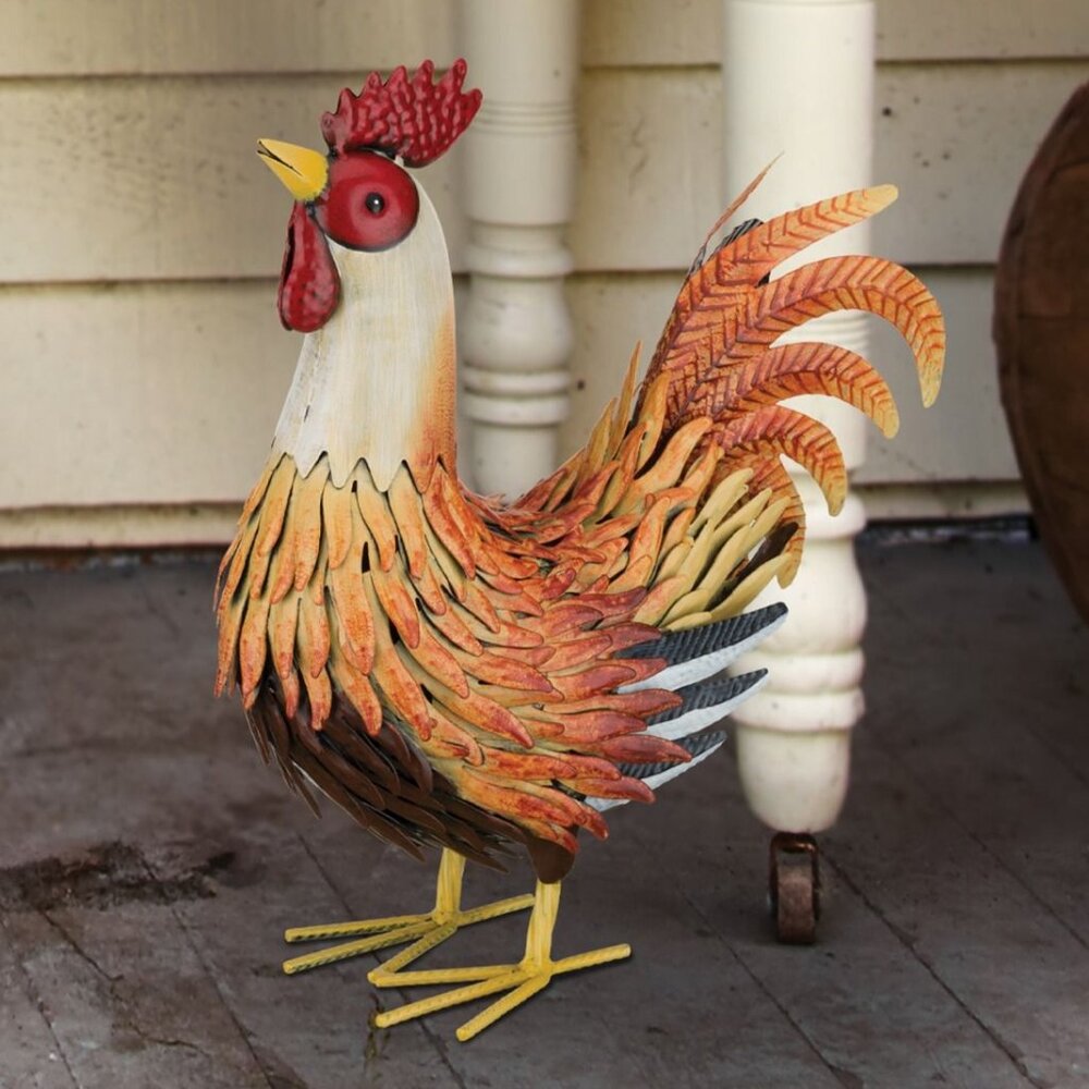 Sunburst Rooster Decor 13003 NEW